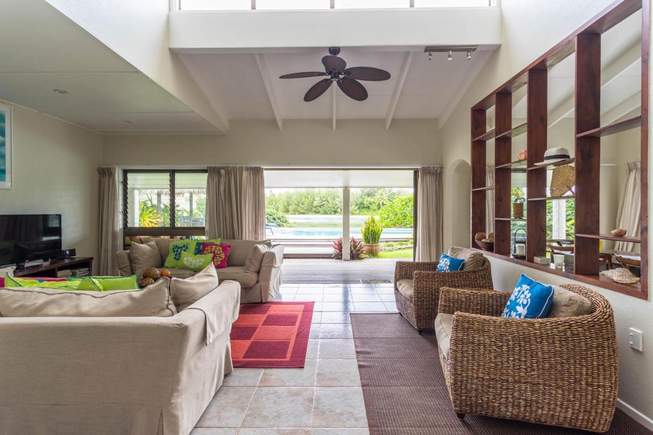 Muri Beach Villa 라로통가 외부 사진